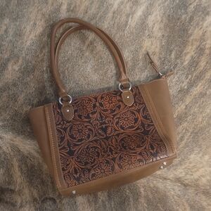 Delila Tooled Leather Purse